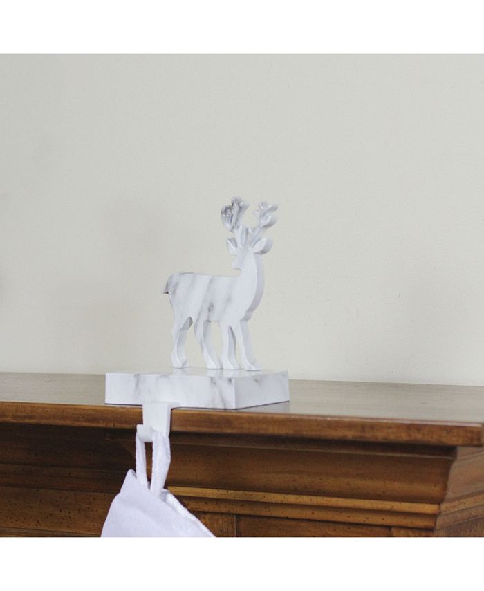 Northlight Marbled Standing Deer Christmas Stocking Holder Macy's