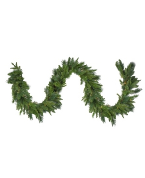 NORTHLIGHT PRE-LIT MIXED ROSEMARY PINE ARTIFICIAL CHRISTMAS GARLAND