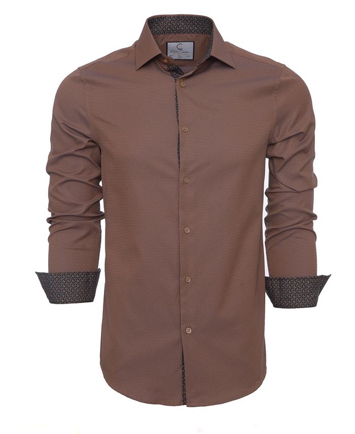Suslo Couture Men's Slim-Fit Long Sleeve Shirt - Macy's
