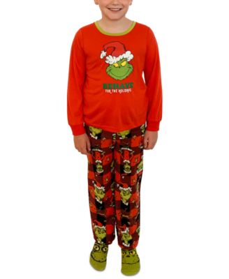 The Grinch - * 3-Pc. Pajama Set With Socks