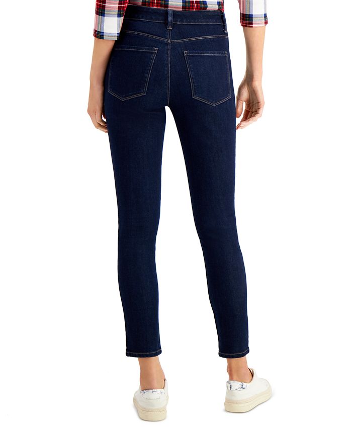 Charter Club Tummy-Control High-Rise Skinny Jeans, Created for Macy's ...