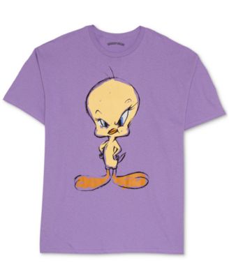 Love Tribe - Trendy Plus Size Tweety Bird Graphic T-Shirt