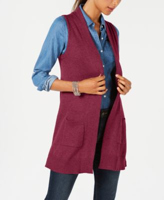 duster vest plus size