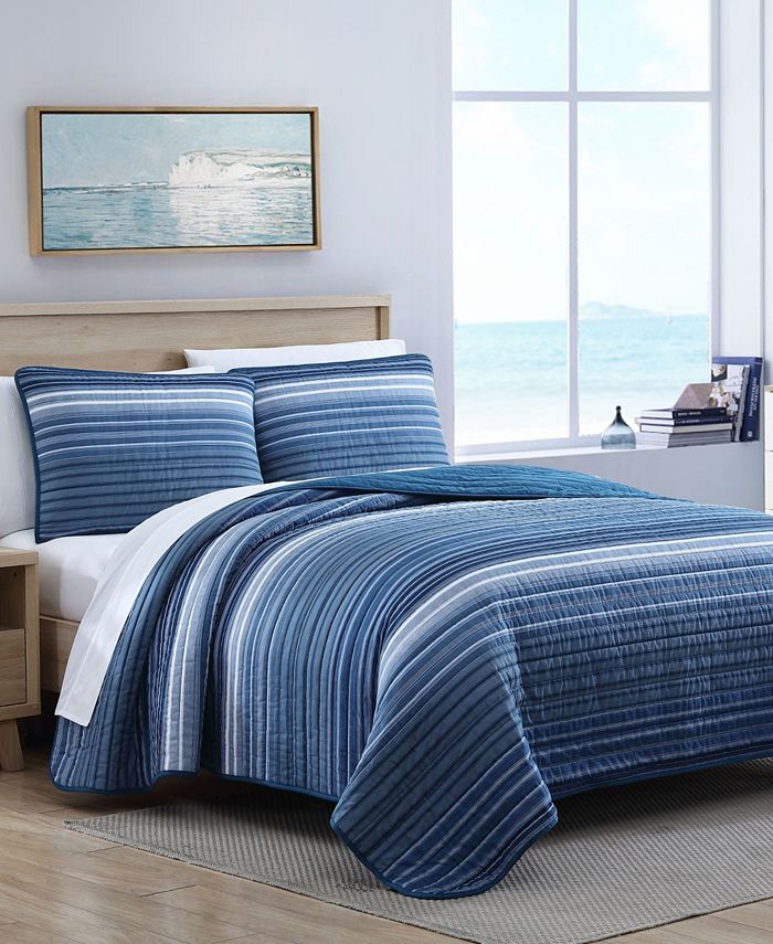 Nautica Coveside Quilt Set, Full/Queen Macy's