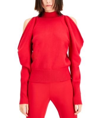 macys plus size cold shoulder tops