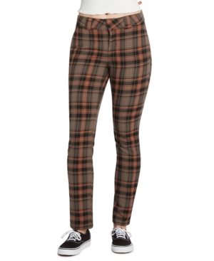 image of Dickies Juniors- Plaid Stretch Pants