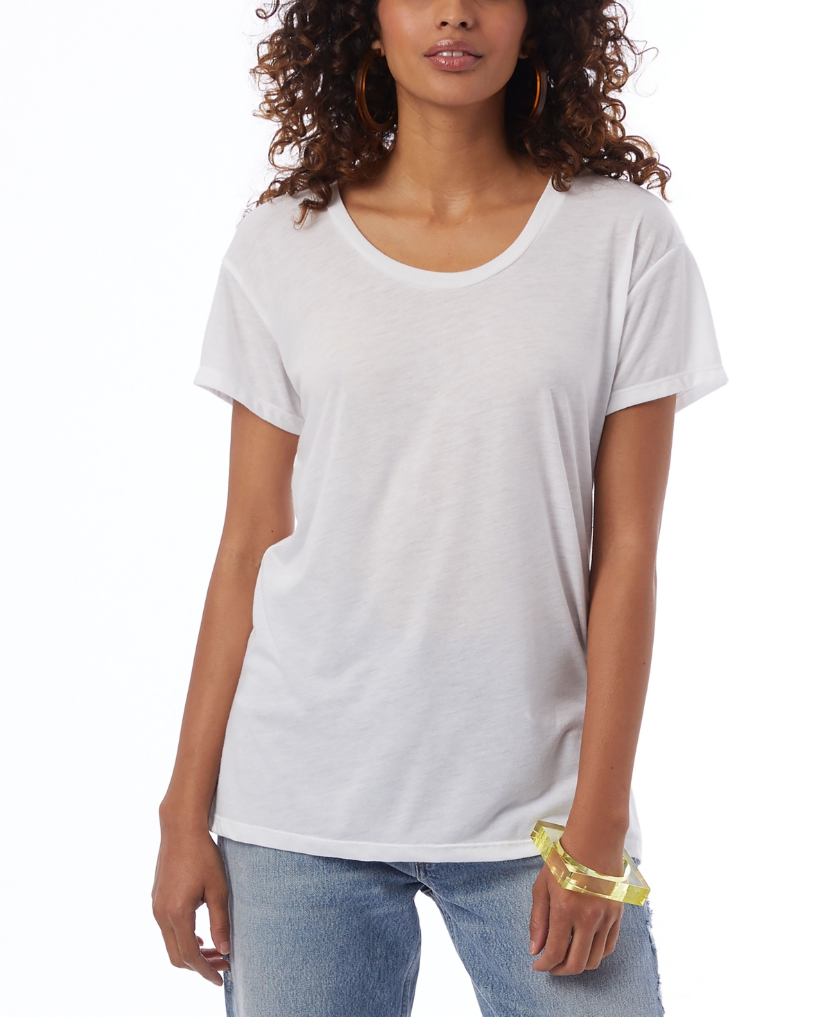 Kimber Slinky Jersey Women's T-shirt - White