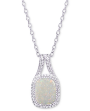 image of Simulated Opal & Cubic Zirconia 18