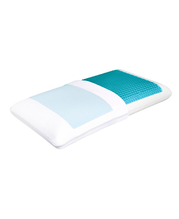 Comfort Revolution Cool Comfort Hydraluxe King Pillow, Gel & Custom