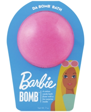 Da Bomb Barbie Bath Bomb, 7 Oz. In Barbie Pink Bath Bomb