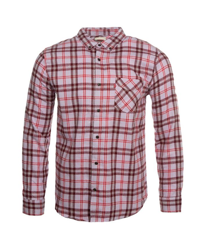levi's flannel shirt mens