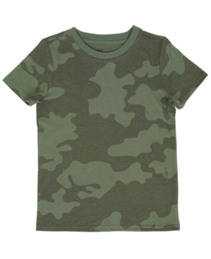 image of Epic Threads Little Boys Camouflage Print Basic Tee
