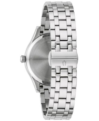 Women's Classic Diamond-Accent Stainless Steel Bracelet Watch 36mm
