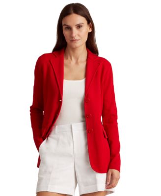 Lauren Ralph Lauren - Combed Cotton-Blend Blazer