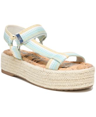Sam Edelman Women's Artica Banded Platform Esapadrille Sandals