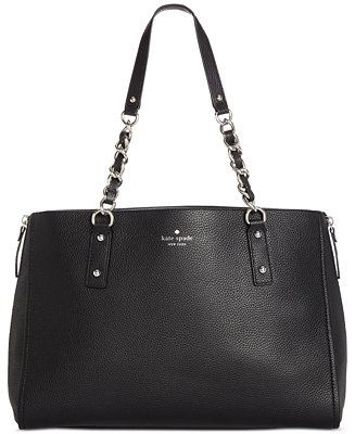 kate spade new york Cobble Hill Andee Leather Satchel & Reviews - Handbags  & Accessories - Macy's
