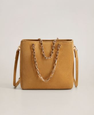 mango chain cross body bag