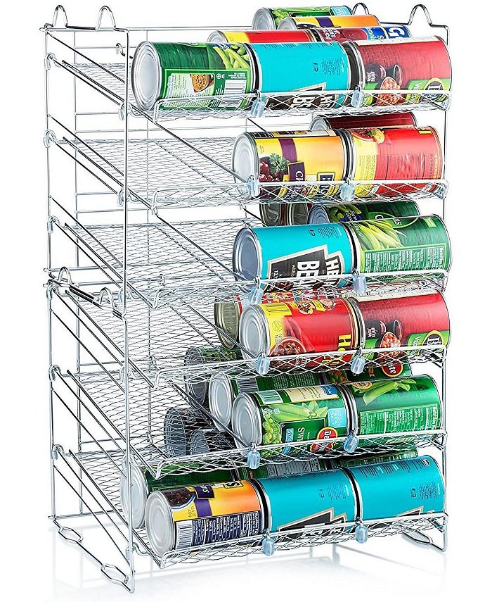 HomeIT Stackable Can Rack Organizer, Holds up to 36 Cans Macy's