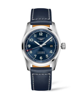 longines spirit 40mm blue