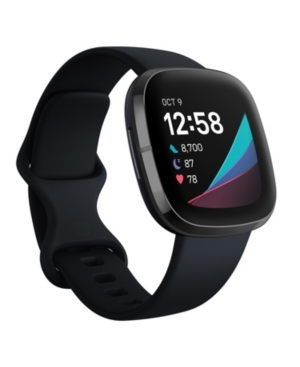 image of Fitbit Sense Carbon Strap Smart Watch 39mm