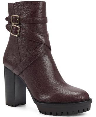 vince camuto purple booties