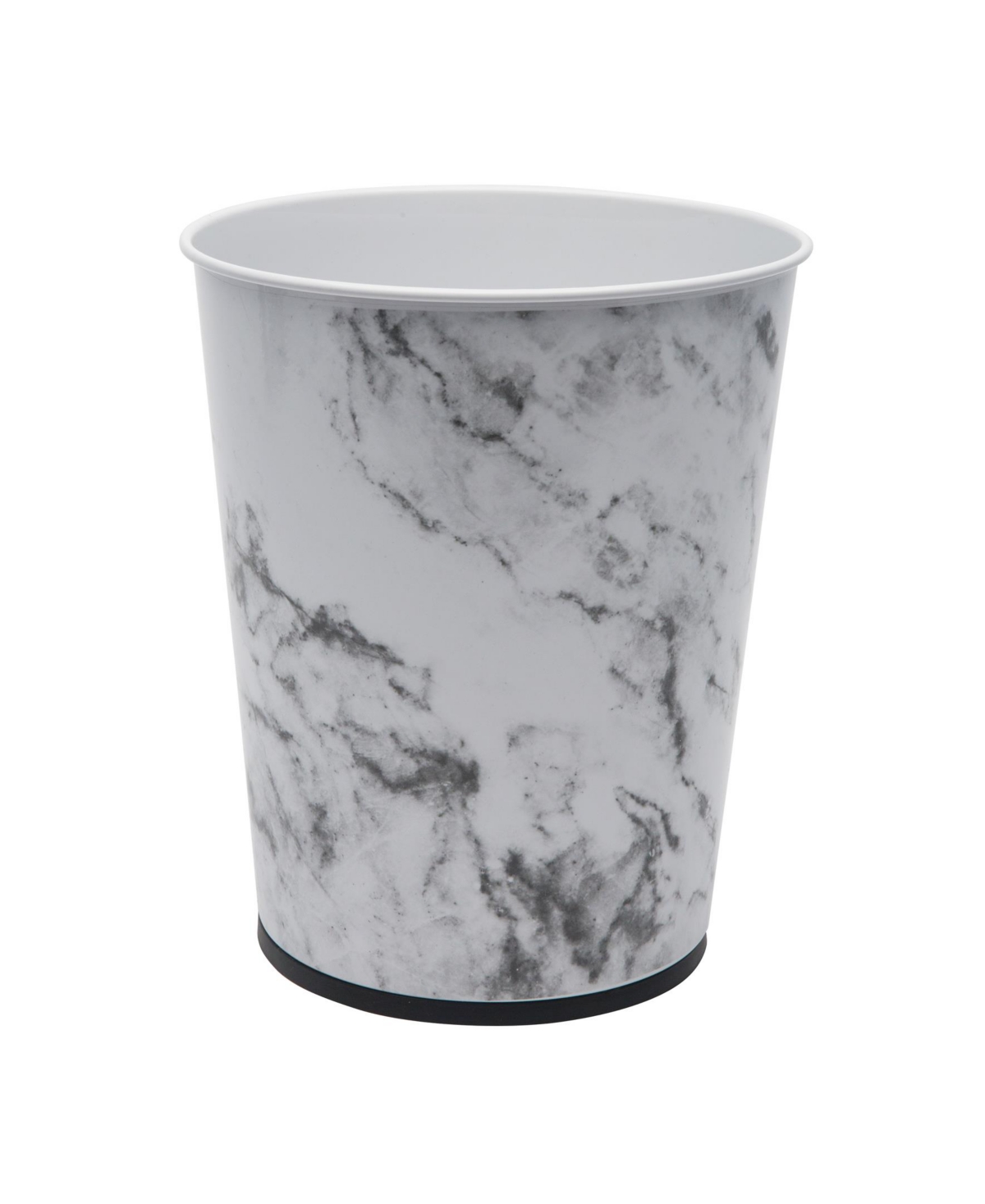 Bath Bliss 1.3 gal Bathroom Trash Can Wastebasket  Marble