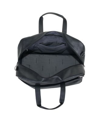 20" Faux Leather Lightweight Carry-On Travel Duffel