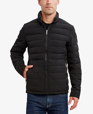 Nautica Men's Reversible Stretch Quilted Jacket - Macy's