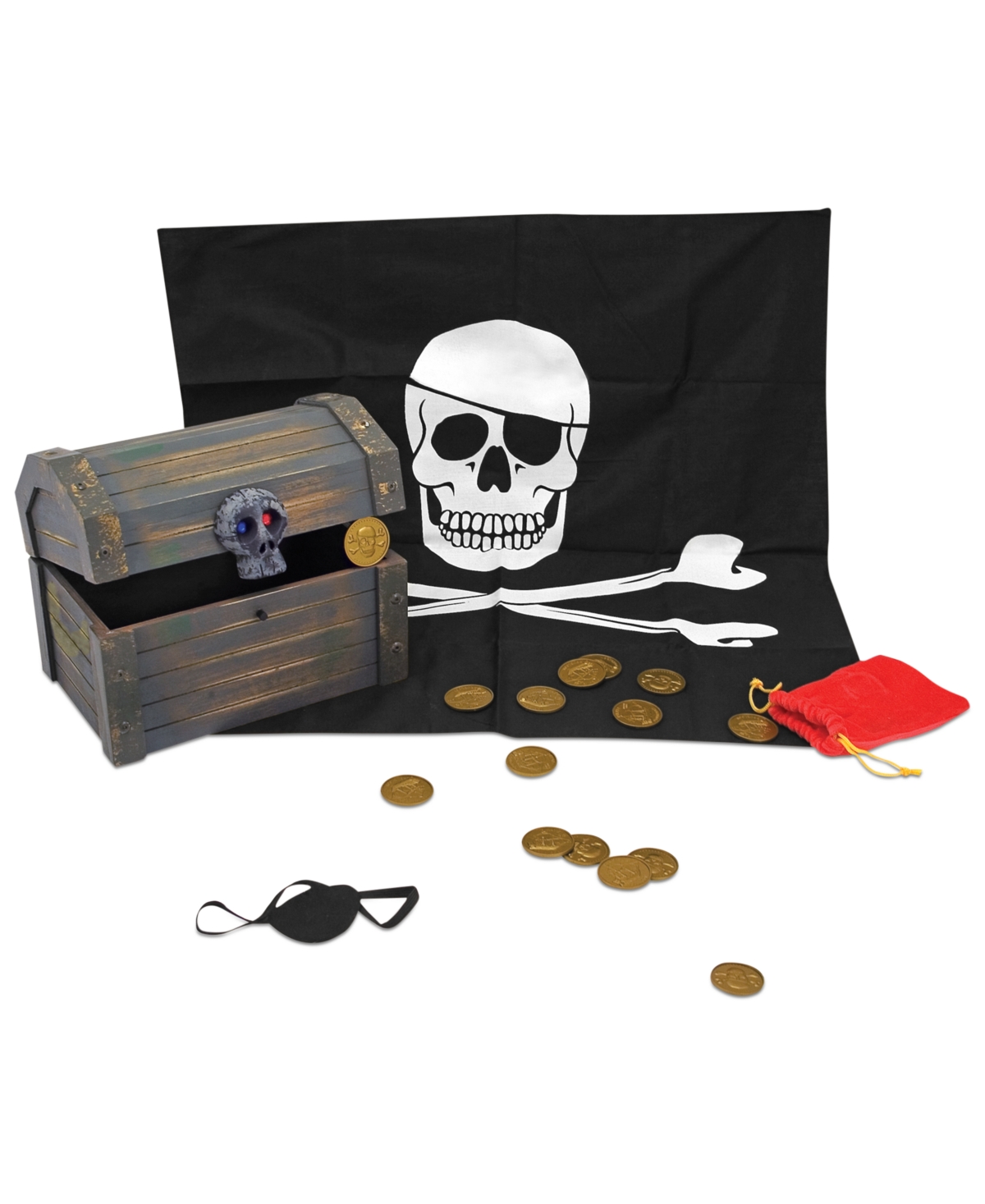 Melissa & Doug Kids Toy, Pirate Chest In Multi