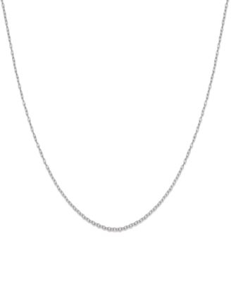 16 inch silver necklaces