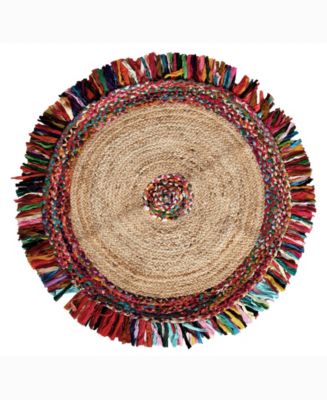 Home Weavers Stormy Jute Braid Accent Rug, 36