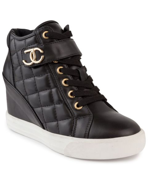 Женские кроссовки Juicy Couture Journey Wedge, цвет: Чёрный