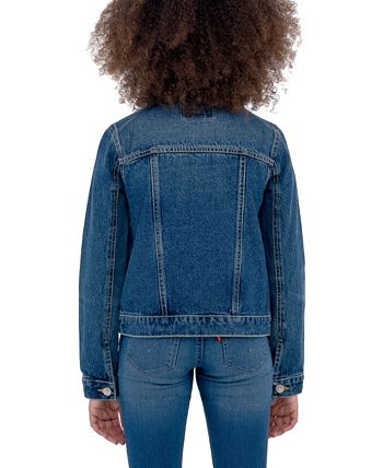 Macys levis jean jacket womens hotsell