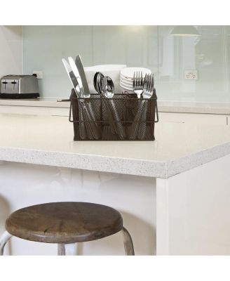 Multi-Purpose Steel Mesh Utensil Caddy