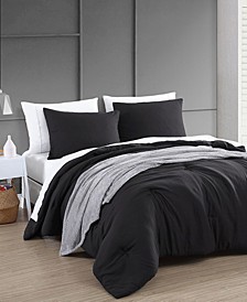 House Anniston Enzyme 8 Piece Comforter Set with Throw