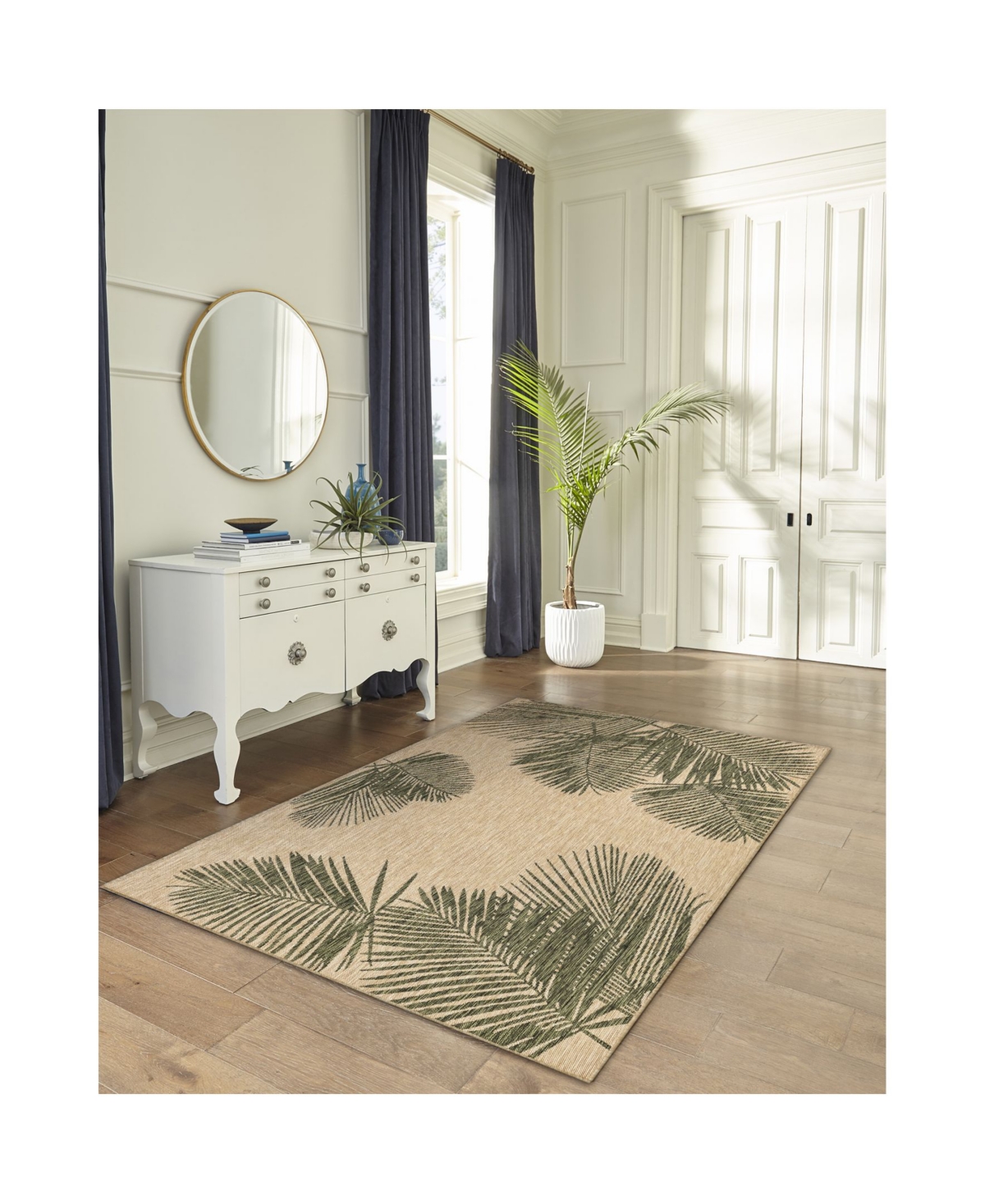 Liora Manne' Carmel Palm Outdoor Area Rug