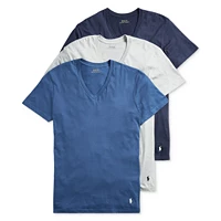 3-Pack Polo Ralph Lauren Men's Slim Fit Classic T-Shirts