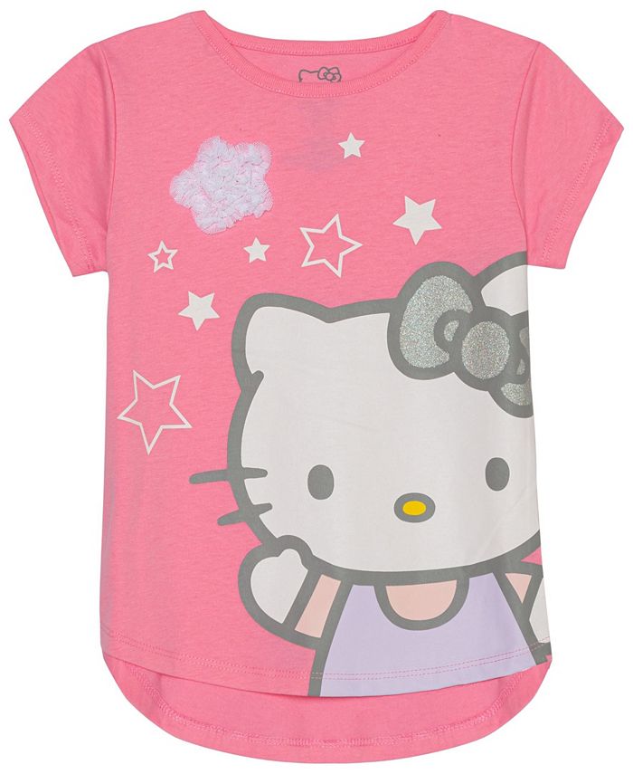 Hello Kitty Toddler Girls Stars Graphic T-Shirt - Macy's