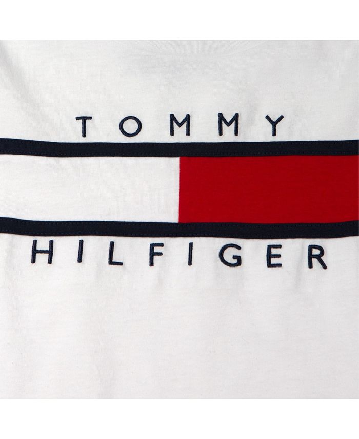 Tommy Hilfiger Little Girls Pieced Flag Tee & Reviews - Shirts & Tops ...