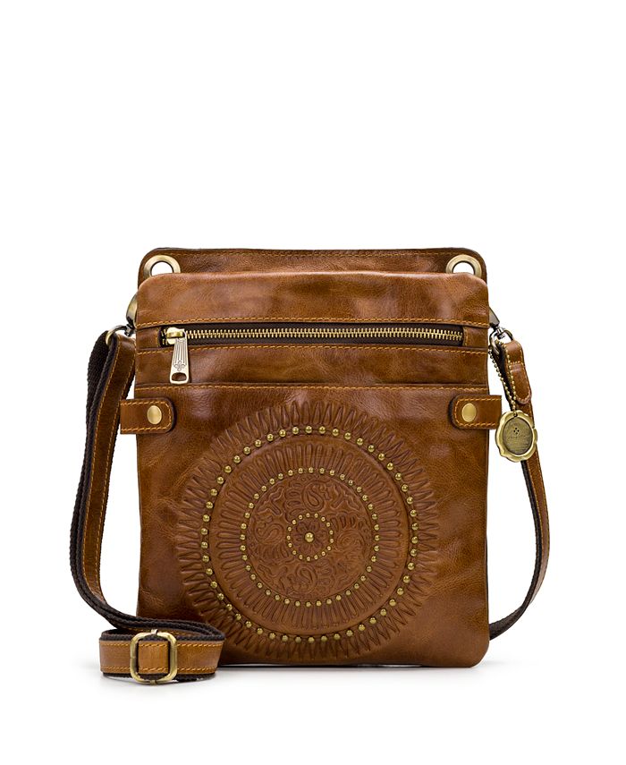 Patricia Nash Kirby East West Leather Crossbody - Macy's Exclusive