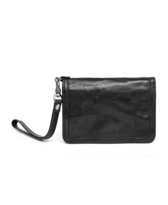 Women's Genuine Leather Basswood Clutch