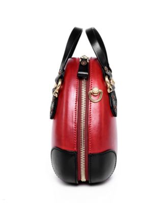 Women's Genuine Leather Fairy Lantern Mini Satchel