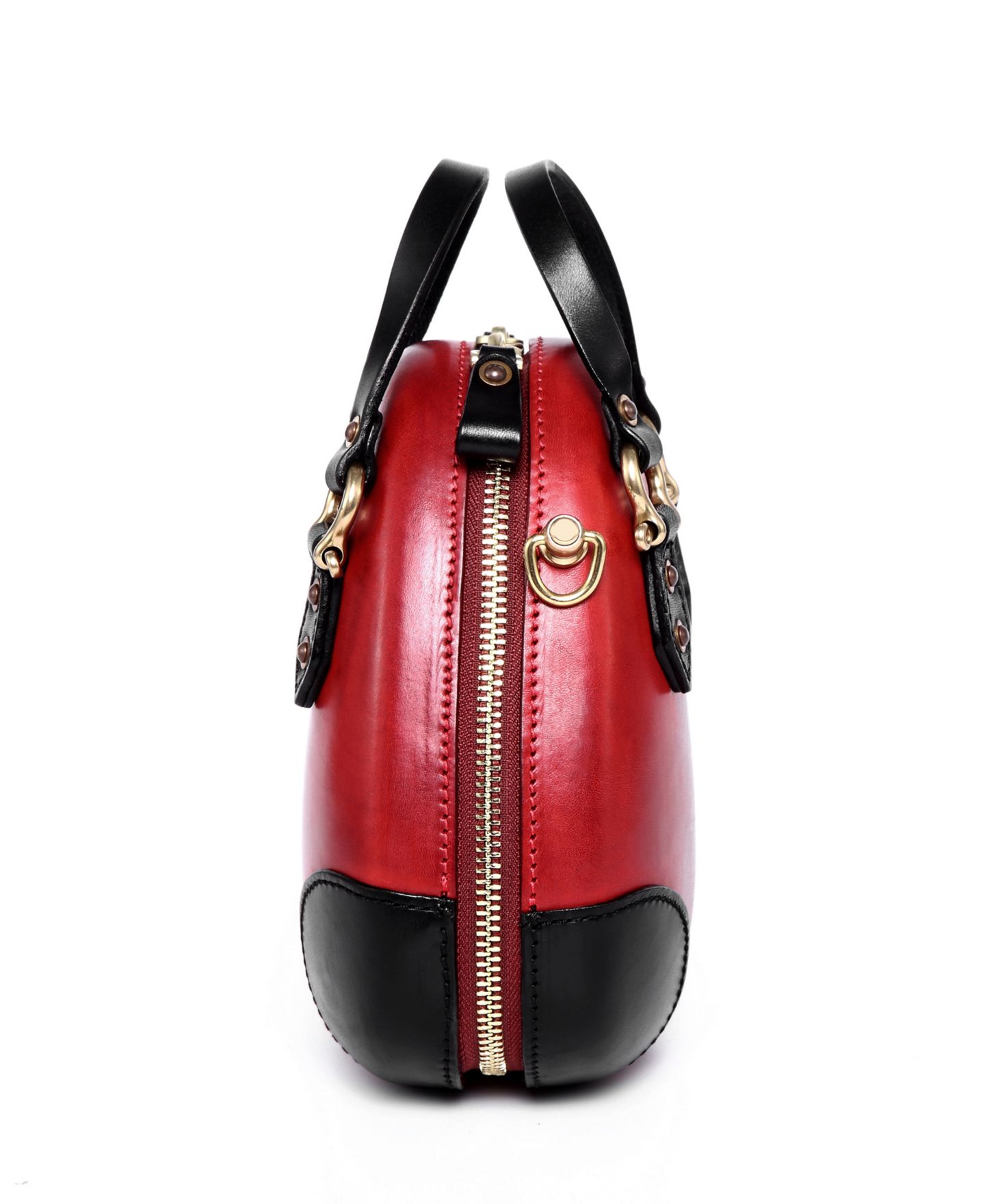 Женская сумка OLD TREND Genuine Leather Fairy Lantern Mini Satchel, цвет: Красный — фото 11