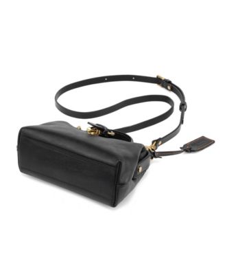 Doctor Small Leather Crossbody Satchel Bag