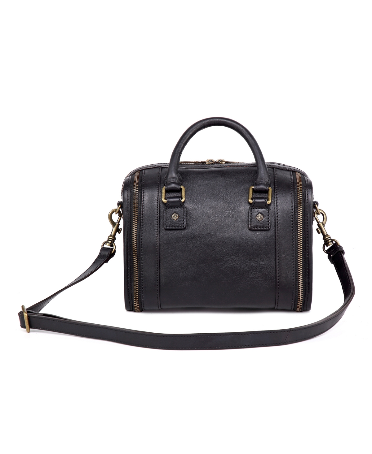 Old Trend Women's Genuine Leather Mini Trunk Crossbody Bag