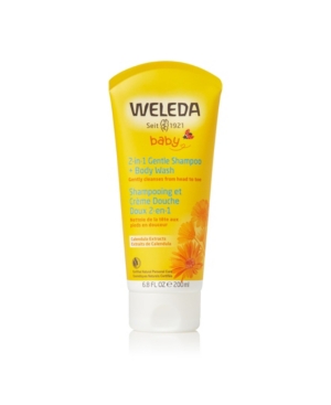 Weleda 2-In-1 Gentle Baby Shampoo and Body Wash with Calendula Extracts 68 oz