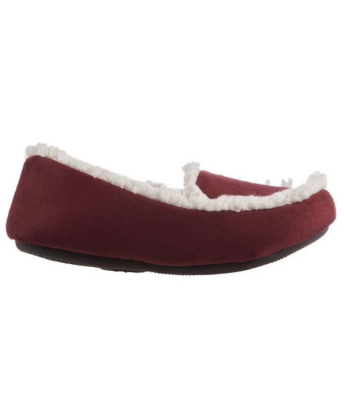 isotoner moccasin slippers