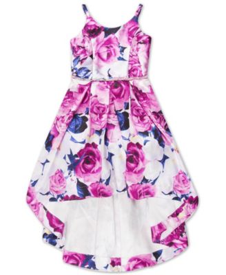 Speechless Girls Sleeveless Tiered Ruffled Maxi Dress