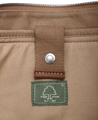 Hudson Canvas Messenger Bag