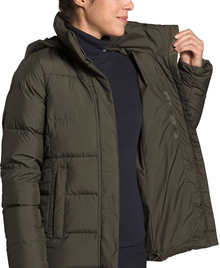 The North Face Women's Gotham FauxFur Trim Quilted Down Coat & Reviews